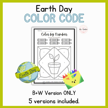 Preview of Earth Day Color Code