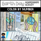 Earth Day Color by Code Agamograph Craft Activity Project