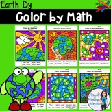 Earth Day Color by Code Math Activities