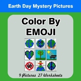Earth Day: Color by Emoji - Mystery Pictures