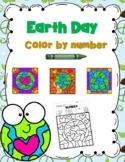 Earth Day - Color by Number