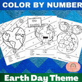 Earth Day Color by Numbers