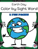 Earth Day Color by Sight Words