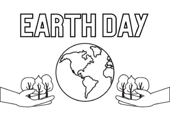 Preview of Earth Day Coloring