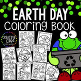 Earth Day Coloring Book {Made by Creative Clips Clipart}