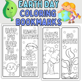 Earth Day Coloring Bookmarks | Printable Recycling Bookmar