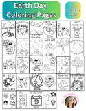 Earth Day Coloring Page Activtiy