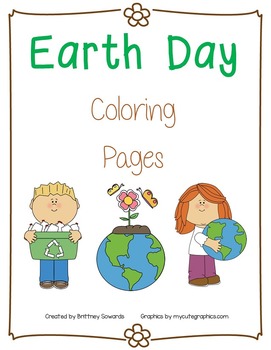 Preview of Earth Day Coloring Pages