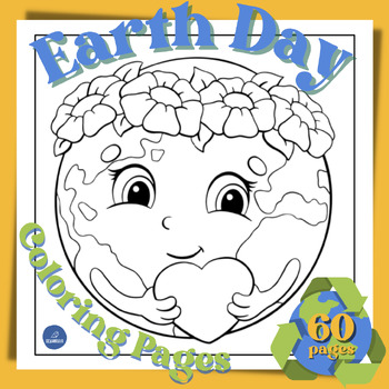 Preview of Earth Day Coloring Pages | 60 pgs | Brain Break | Early Finisher | After Testing