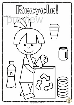 Earth Day Coloring Pages by Anastasiya Multimedia Studio | TPT