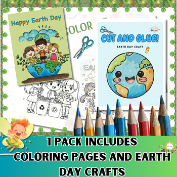 Preview of Earth Day Coloring Pages Activities |Earth Day Crafts | Earth Day Activities