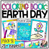 Earth Day Coloring Pages | Coloring Sheets | Spring Colori