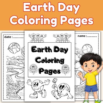 Preview of Earth Day Coloring Pages  - Earth Day Activities - April coloring pages