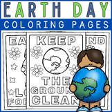 Earth Day Coloring Pages |  Earth Day Activities | Earth D