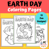 Earth Day Coloring Pages | Earth Day Coloring Book | Sprin