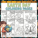 Earth Day Coloring Pages | Educational Earth Day Coloring 