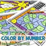 Earth Day Coloring Pages Equivalent Fractions Color by Number