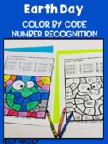 Earth Day Coloring Pages Number Recognition 