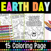 Earth day coloring | earth day bulletin board | Human Impa