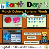 Earth Day Colour Match Patterns Sequencing Word Match BOOM Cards™