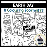Earth Day Colouring Bookmarks - 8 Ready-to-Print Bookmarks