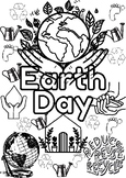 Earth Day - Colouring Sheet