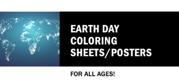 Preview of Earth Day Colouring Sheets/Posters - 9 Pages