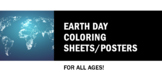 Earth Day Colouring Sheets/Posters - 9 Pages