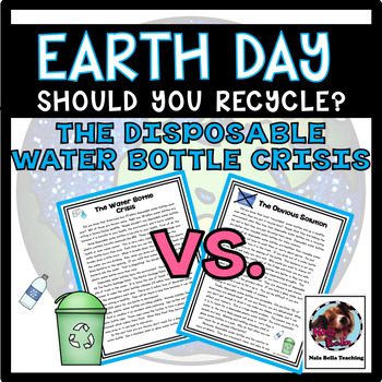 Preview of Earth Day Compare and Contrast the Author's Point of View Recycling