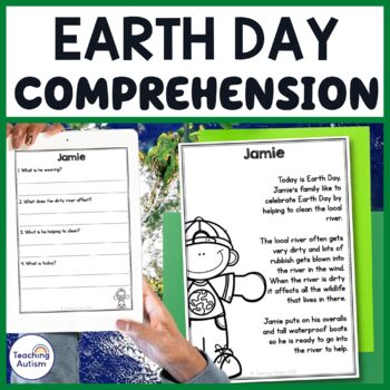 Preview of Earth Day Reading Comprehension Passages and Questions
