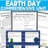 Earth Day (Comprehensive Unit) Reading Passage, Project, M