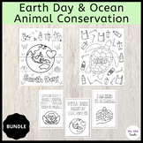 Earth Day & Conservation Collaborative Posters and Colorin