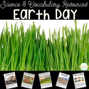 Preview of Earth Day & Conservation- Posters & Vocabulary