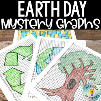 Preview of Earth Day Coordinate Graphing Activities Middle School - Graphing Paper