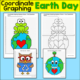 Earth Day Math Coordinate Graphing Mystery Pictures - Plotting Ordered Pairs