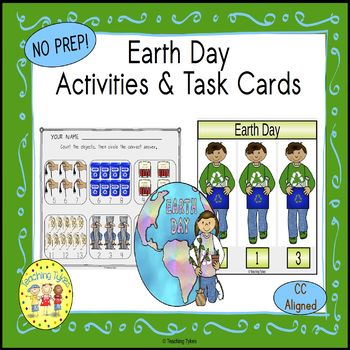 Preview of Earth Day Activities and Task Cards