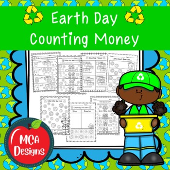Preview of Earth Day Counting Money
