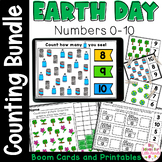 Earth Day Counting Objects to 10 Worksheets - Boom Numbers