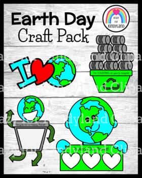 Preview of Earth Day Craft Activity - Literacy - Science - Math - Kindergarten Center