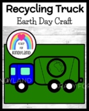 Earth Day Craft Activity - Recycling Truck - Morning Work 