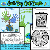 Earth Day Craft BUNDLE - Handprint Keepsake Dot Art Crown 