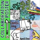 Earth Day Craft Collaboration Activity Poster Earth Day Co