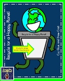 Earth Day Craft Drawing Prompt - Recycle for a Happy Planet