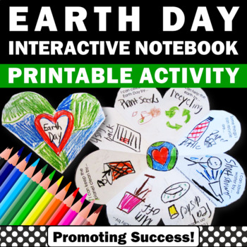 Preview of Earth Day Craft Project Coloring Writing Prompts Craftivity Activities Grade 2 3