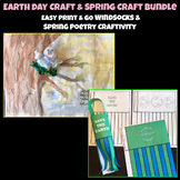 Earth Day Craft  & Spring Poetry Craft Bundle