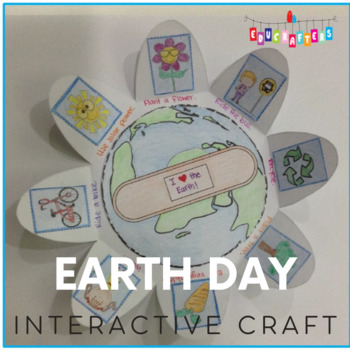 Preview of Earth Day Craft - We Love Our Earth - Seasonal Crafts