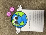 Earth Day Craft Writing Activity - I Can Take Care of Eart