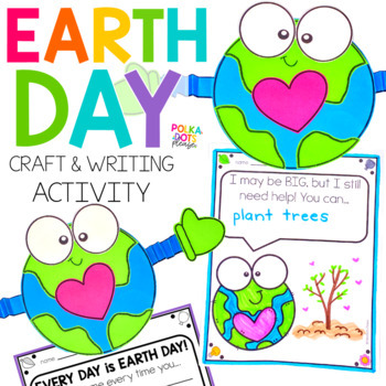 Preview of Earth Day Craft & Writing | Earth Day Activities