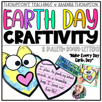Preview of Earth Day Craft and Bulletin Board