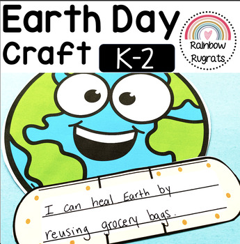 Preview of Earth Day Craft and Sentence Write K-2